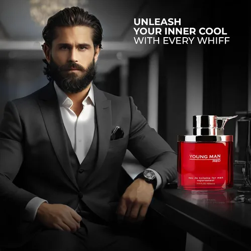 Miniatura 47 de AFLUXE FIRENIGHT POUR HOMME Eau De Toilette Perfume para Hombre de Larga Duración 3.4 Fl Oz Colonia para Hombre Uso Diario