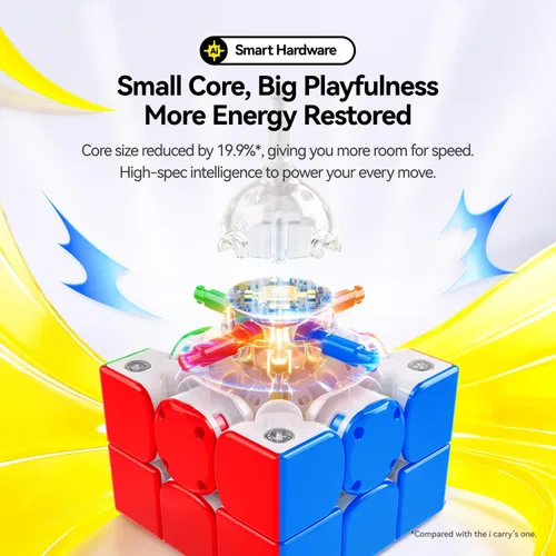 Miniatura 6 de GAN i Carry 4, cubo de velocidad Bluetooth inteligente 3x3 magnético conectado electrónico Speedcube para niños adultos temporizador seguimiento