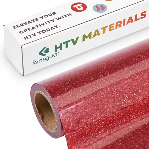 Miniatura 9 de Vinilo de transferencia de calor HTV con purpurina de 12 x 12 pulgadas, paquete de 15 hojas para planchar para bricolaje, camisas y regalos