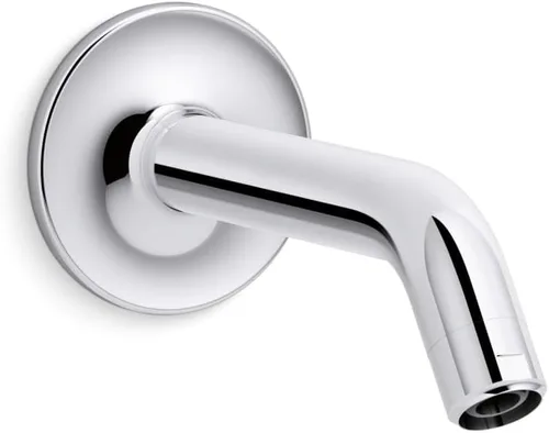 Miniatura 5 de KOHLER 933-CP Purist - Brazo de ducha y brida, accesorios de cabezal de ducha, conexión 1/2 - 14 NPT, se adapta a cualquier cabezal de ducha KOHLER