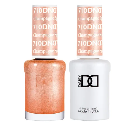 Miniatura 24 de DND - Juego de esmaltes de gel, colección beige nude, esmalte de gel UV/LED y esmalte de uñas secado al aire, dúo de esmalte a juego sin astillas