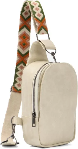 Miniatura 2 de KUANG! Bolso bandolera para mujer, de piel sintética, pequeña, bandolera, multiusos, para el pecho, para mujer, ciclismo, viajes