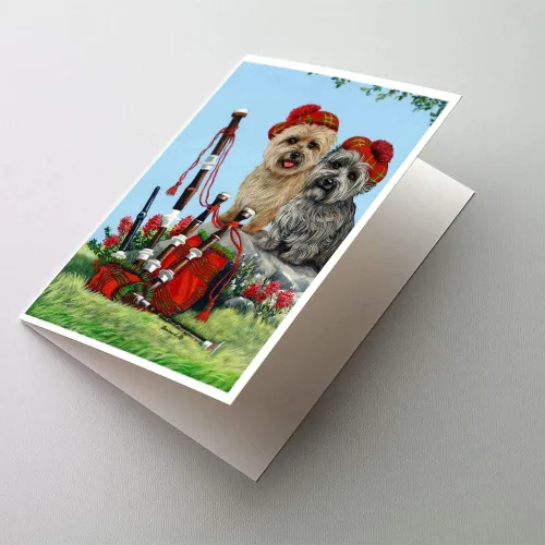Miniatura 15 de Caroline's Treasures PPP3013GCA7P - Tarjetas de felicitación y sobres para mascotas de Basset Hound Teacher, paquete de 8 tarjetas en blanco