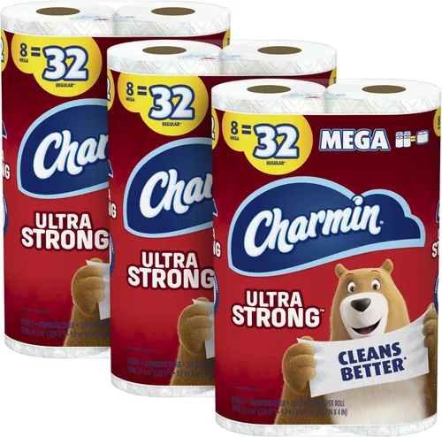 Miniatura 15 de Rollos dobles de papel higiénico ultra fuerte Charmin - 18
