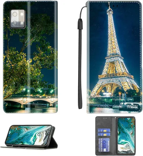 Miniatura 515 de Funda para Moto One Zoom compatible con Motorola One Zoom Phone Case Flip Stand Cover Magnetic Close YHD