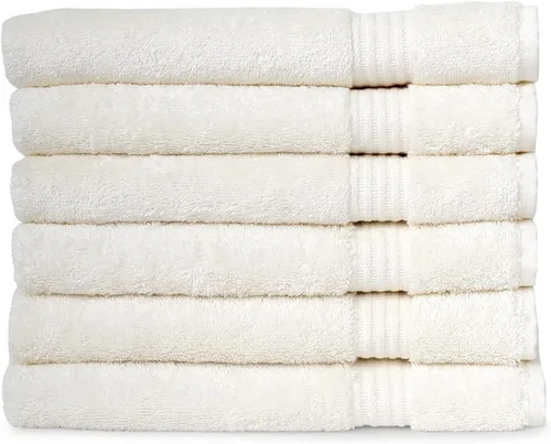 Miniatura 10 de TowelSelections Toallas suaves y absorbentes de algodón para baño, hotel, ducha, spa, gimnasio, toalla de baño, toalla de mano, 2 paños de baño