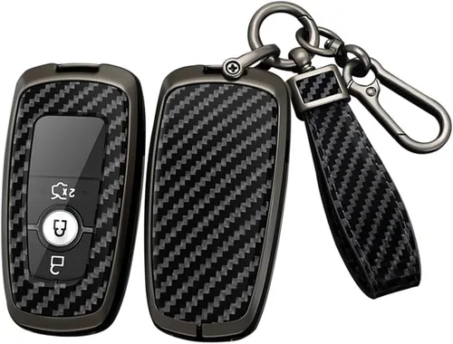 ontto Funda para llavero Ford F-Series Edge Explorer Fusion EcoSport Ranger Escape Raptor Maverick Expedition, funda para llave de automóvil para