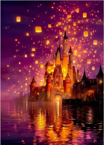 Miniatura 13 de RYMILIE Kits de pintura artística de diamante rosa para adultos, pintura de puntos de diamante de fresa para principiantes, pintura redonda 5D