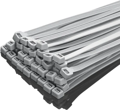 Miniatura 16 de XINGO Bridas Negras de 14 Pulgadas de Servicio Pesado Paquete de 100, Resistencia a la Tracción de 120 LBS, Bridas de Cable de Nailon Premium, Negro