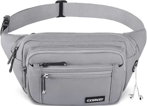 Miniatura 18 de CXWMZY Riñoneras para mujeres y hombres, riñoneras con múltiples bolsillos, gran capacidad, impermeable, casual, para viajes de Disney, ciclismo