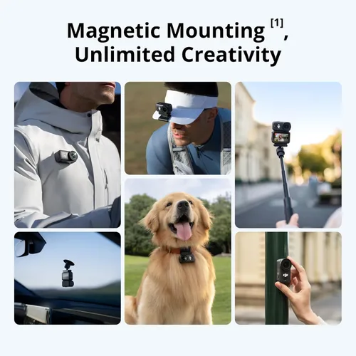 Miniatura 3 de DJI Osmo Nano Standard Combo (64GB) - Pequeña cámara de vlogging de 4K/60fps con un sensor de 1/1.3 ″, video FOV ancho de 143°, grabación de 200