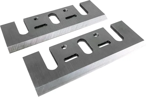 Miniatura 4 de Makita 2 piezas – 3.25" HSS cepilladora cuchillas para cepilladoras de 3.25 pulgadas – corte rápido para madera dura