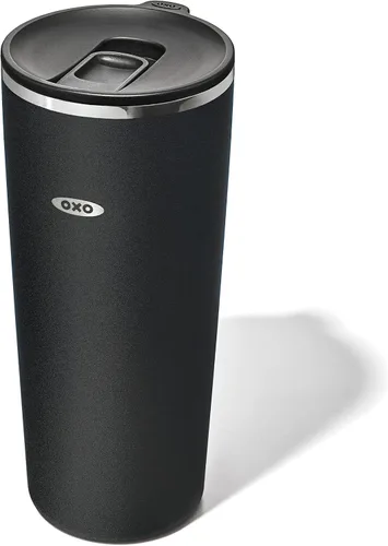 Miniatura 39 de OXO Strive - Vaso aislado de 24 onzas con tapa deslizante, cobalto oscuro