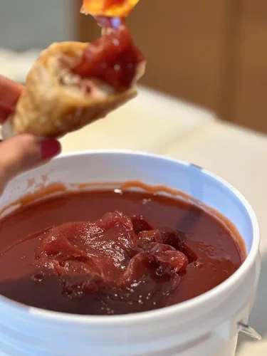 Miniatura 5 de Jeynuuss Premium - Pasta de guayaba y pastelería (11 libras) a granel para hornear, pasteles, donas y empanadas, Kosher y sin gluten, gelatina