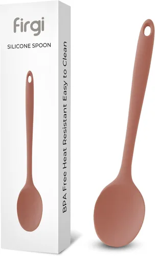 Miniatura 11 de Espátula de silicona de platino – Espátula de silicona sin BPA para cocinar – Utensilios de cocina resistentes al calor para sartenes antiadherentes