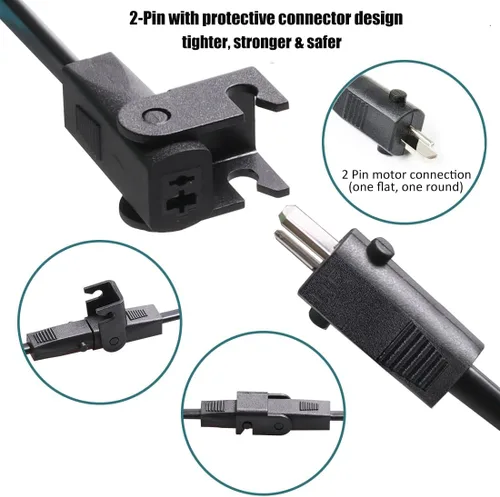 Miniatura 4 de ttmagic Fuente de poder universal para reclinable, adaptador AC/DC para reclinable, transformador de fuente de poder de 29V 2A con conector de 2