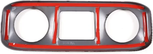 Miniatura 8 de Marco de ventilación frontal para Mercedes Benz Clase G (2019-2020), consolas centrales, salida de viento de aire acondicionado, tablero de ABS