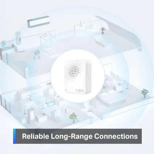 Miniatura 10 de Kit de inicio del sensor Tapo de TP-Link: "1 x Hub H100" + "1 x Sensor de movimiento T100" + "1 x Sensor de contacto T110