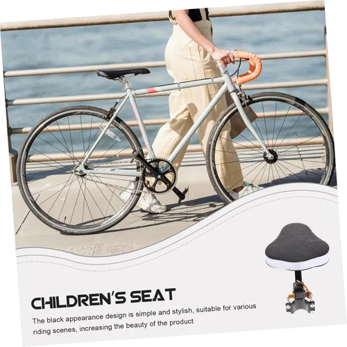 Miniatura 6 de Accesorio de asiento de bicicleta de montaña, versátil asiento de bicicleta para niños y niñas, características de seguridad de comodidad
