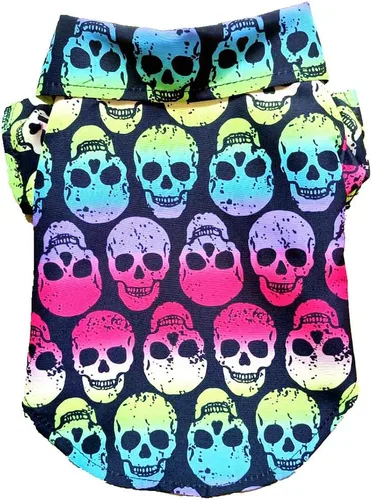 Miniatura 21 de Camisa hawaiana para perro, chaleco de playa de verano, ropa de manga corta, camiseta floral, tops hawaianos, chaquetas para perros, razas y gatos