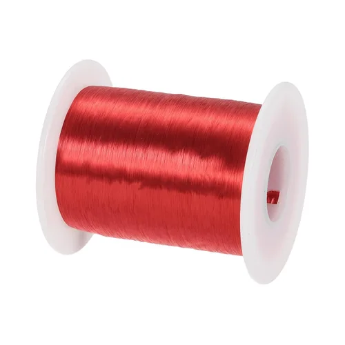 Miniatura 9 de MECCANIXITY - Alambre magnético de calibre 46 AWG - 0.04mm Hilo de cobre esmaltado - Bobina de alambre magnético de 14669 pies (4471m) - 50g Grado F