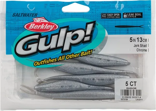 Miniatura 5 de Berkley Gulp! Saltwater Jerk Shad Fishing Soft Bait