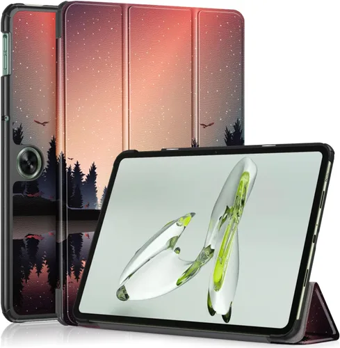 Miniatura 17 de Gylint Funda para OnePlus Pad Go 2023 de 11.4 pulgadas, Folio Plegable Ultra Delgada Cubierta De Cuero PU Para Oppo Air2 2023/Neo 2024 11.4 Pulgadas