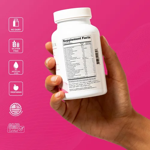 Miniatura 6 de Theralogix Recipiente de inositol Ovasitol + paquete de núcleo teranatal, (paquete de 2)