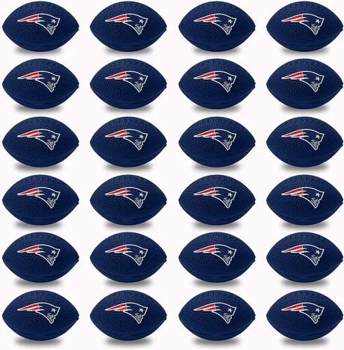 Miniatura 15 de Franklin Sports NFL - Pelotas antiestrés de equipo, paquete de 24 unidades de fútbol a granel, bolas antiestrés esponjosas para adultos y niños
