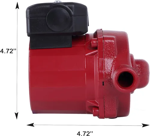 Miniatura 3 de Bomba de Circulación de Agua Caliente Doméstica de 110V NPT3/4'' Bomba Recirculadora de Agua Caliente de 3 Velocidades Bomba Circuladora de 93W