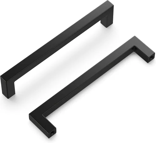 Miniatura 43 de Hickory Hardware - HH075326-BGB - Manija de la colección Skylight, 3 pulgadas de centro a centro, latón dorado cepillado.