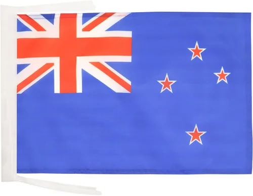 Miniatura 905 de Bandera de México AZ FLAG, 45.7 x 30.5 cm, con cordones - Pequeñas banderas mexicanas de 30 x 45 cm - Bandera de 45.7 x 30.5 cm