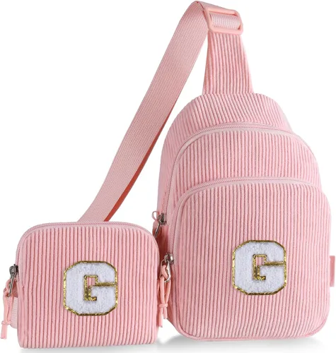 Miniatura 73 de Riñonera cruzada para niñas, Beige, Small
