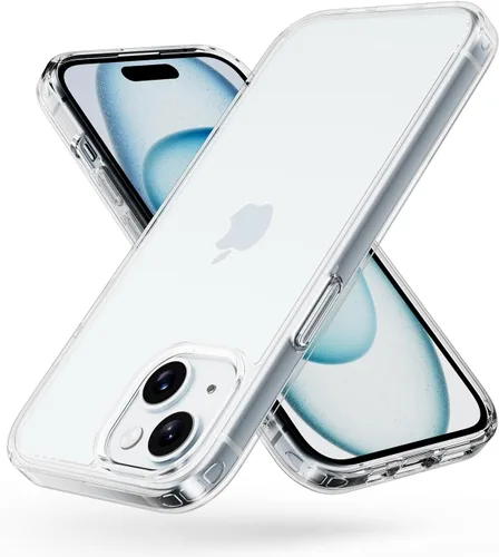 Miniatura 65 de Mobnano Funda transparente para iPhone 11, con protección multicolor a prueba de golpes, no amarillenta, anti arañazos, parte trasera