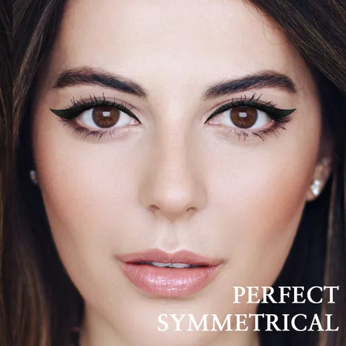 Miniatura 5 de Sello delineador de ojos iMethod. 2 bolígrafos con proyecciones, sello perfecto para imitar ojos de gato, delineador líquido de larga duración
