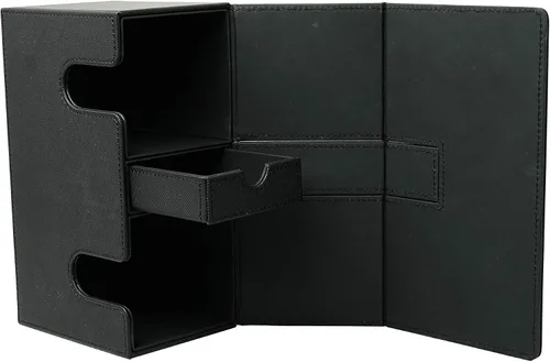 Miniatura 8 de TopDeck Más de 200 cartas dobles Pro - Compartimentos dobles premium para máxima protección y almacenamiento de tarjetas - Soporte para caja