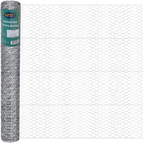Miniatura 18 de MTB 20GA - Alambre hexagonal galvanizado para aves de corral, 12 pulgadas x 150 pies x 1 pulgada