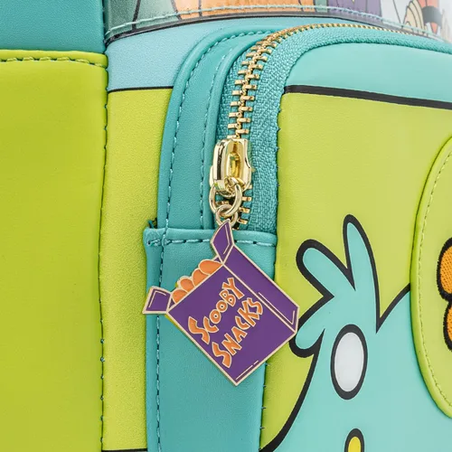 Miniatura 4 de Loungefly Scooby Doo Mystery Machine - Bolso de hombro con doble correa para mujer, Multi, Classic