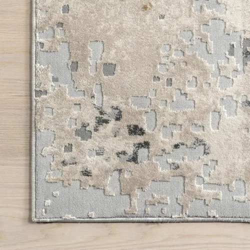 Miniatura 6 de nuLOOM Chastin - Alfombra abstracta moderna de 5 x 8 pies, moderna/contemporánea, beige/gris, para sala de estar, dormitorio, comedor, cocina