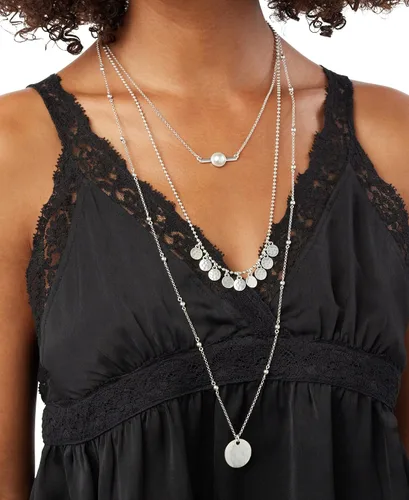 Miniatura 2 de Lucky Brand Collar de perlas Lucky Layer