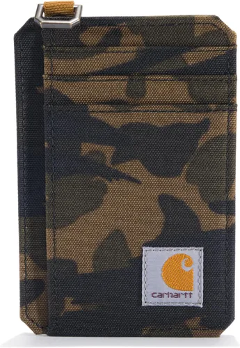 Miniatura 15 de Carhartt Carteras delgadas de nailon con bolsillo frontal para hombre