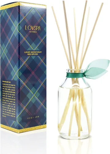 Miniatura 34 de Set de difusor de cañas, difusor de aceite perfumado con aroma a ámbar romántico y varillas, accesorios de fragancia para el hogar para decorar