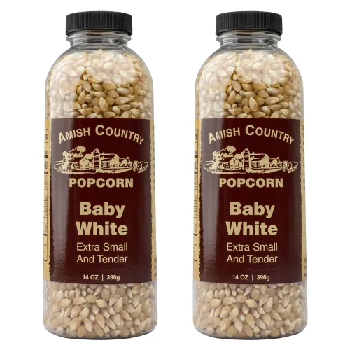 Miniatura 14 de Amish Country Popcorn 24 (Bolsas de 4 Oz) Palomitas de Maíz Baby White Tradicionales, Sin OMG y Sin Gluten