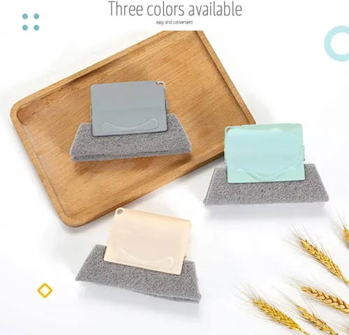 Miniatura 3 de Cepillo mágico de limpieza de ventanas Mohouseware, 3 piezas, limpia rápidamente todas las esquinas y huecos