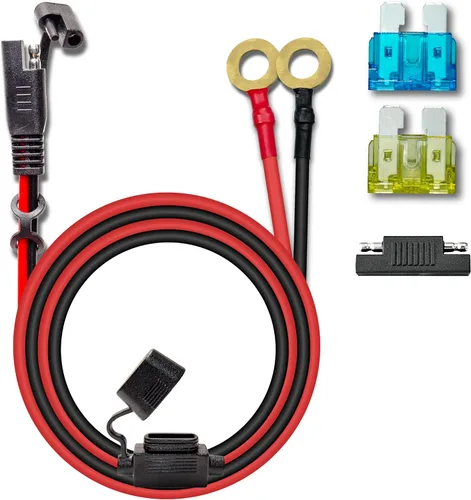 Miniatura 9 de BFXM Cable de Carga 10AWG 3.05MT, Arnés de Desconexión Rápida de Terminal de Junta Tórica SAE, Cables de Extensión de Conectores SAE de 2 Pines