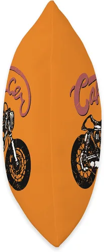 Miniatura 2 de American Cafe Racer Motorcycle Apparel and Merch Cafe Racer Biker Men Women Adult Teens Boys Girls Kids Youth Throw Pillow, 16x16, Multicolor
