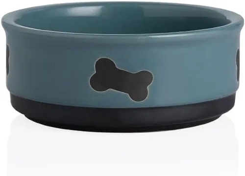 Miniatura 40 de Sweejar Cuencos de Cerámica para Perros, Plato de Comida para Perros Pequeños y Gatos, Cuenco de Porcelana Resistente para Mascotas para Comida