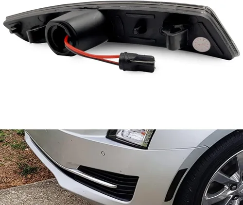 Miniatura 6 de Juegos de cuartos LED ámbar delanteros laterales de repuesto para Cadillac CTS/ATS 2014-2019 & 2015-2019 Cadillac ATS & 2016-2024 Camaro Kits