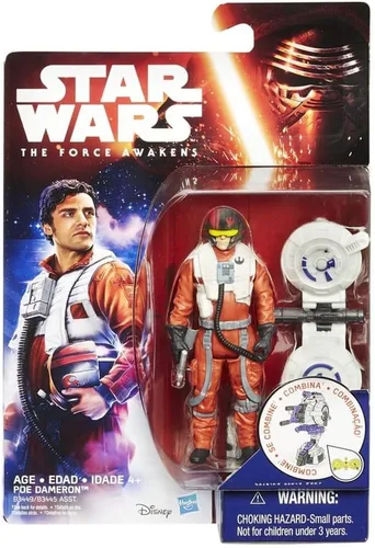 Miniatura 2 de Star Wars Batallador héroe secundario de 3.75", naranja