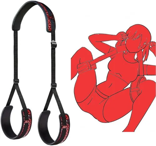 Miniatura 4 de Kit de sujeción para cama para parejas debajo de la cama King, amarres sexuales para adultos y parejas debajo del colchón, puños de muñeca